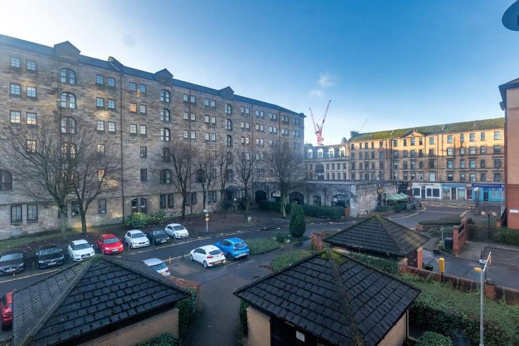 ** Modern Merchant City 1 Bed Apartment With Free Parking ** Glasgow Exterior foto