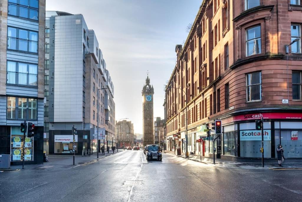 ** Modern Merchant City 1 Bed Apartment With Free Parking ** Glasgow Exterior foto